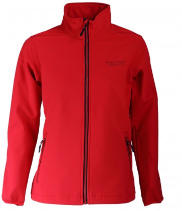 Weather Report Sanna Softshell Jas Dames - Rood