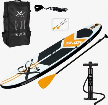  XQ Max SUP Board - 320cm - tot 150kg - oranje 