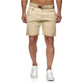 Indicode - Heren - Shorts - Conor - Fog - Maat XL 