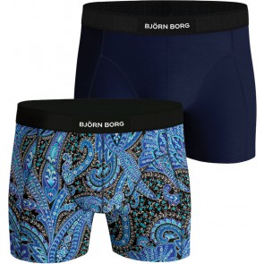 Björn Borg - Heren - 2 Pack Boxershorts - Blauw - Blauwprint