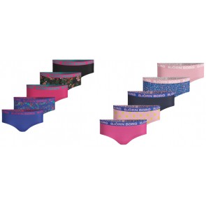 Bjorn Borg - 10 pack - Hipster onderbroeken - LA Dot & Paisley - Meisjes - Multi 
