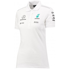 Hugo Boss - Mercedes AMG F1 - Formule 1 - Team Polo - Dames - Wit