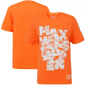 Red Bull Racing - Max Verstappen - Expression T-Shirt - Oranje - Kids 