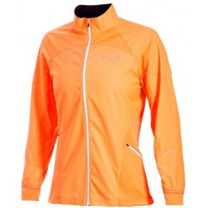 Craft-  Brilliant Light Jacket - Hardloopjas - Dames - Oranje