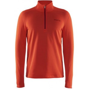 Craft - Core Sweep Midlayer - Wintersportpully - Heren - Oranje - Maat XS 