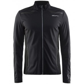 Craft Intensity Wintersport Softshell Jas Heren - Zwart - Maat S