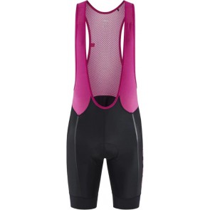  Craft Endur Bib Shorts - Fiets short- Zwart met Roze - Heren - Maat M 