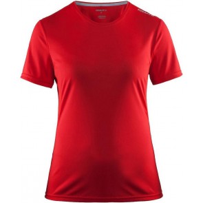 Craft - Mind - Korte Mouwen - Hardloopshirt - Dames - Rood 