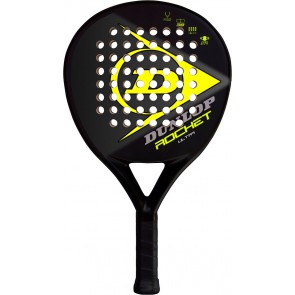 Dunlop Rocket Ultra Pro Padel racket - Zwart met geel