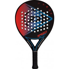 Dunlop Speed Attack - Padel Racket - Zwart met Rood