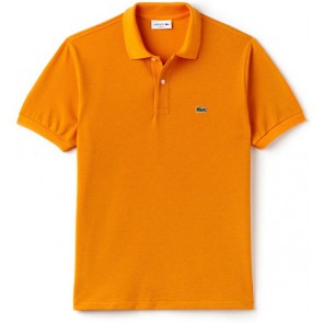 Lacoste L1264 Polo - Korte mouwen - Classic Fit - Heren - Oranje 