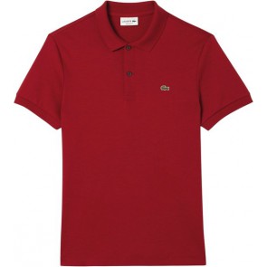 Lacoste -  Polo - Korte mouwen - Regular Fit - Heren - Donkerrood 