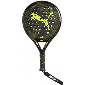 Puma - Solarblink Multicolour - PadelRacket - Zwart met Geel 