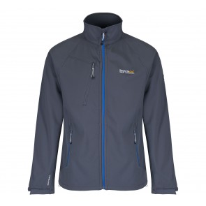 Regatta Nielson III Softshell Jas Heren - Grijs/Blauw