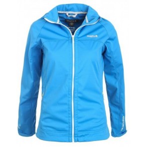 Regatta Wms Solitude Softshell Jas Dames - Lente/Zomer - Licht Blauw