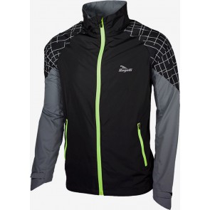 Rogelli - Running jacket - Heren - Hardloopjack- Zwart - Maat XXL