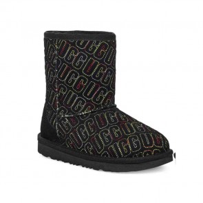 UGG Australia Classic II Graphic Kids Laarzen - Sample -  Zwart - Maat 31