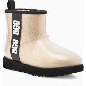 UGG Classic Clear Mini Dames Laarzen - Natural/Black - Showmodel