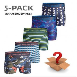 Björn Borg - Heren - Verrassingspakket - 5 Pack Boxers - Maat S
