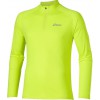 Asics - Hardloopvest - Heren - Geel - Halve rits - Maat M of L 