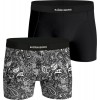 Björn Borg - Heren - 2 Pack Boxershorts -  Zwart - Printjes