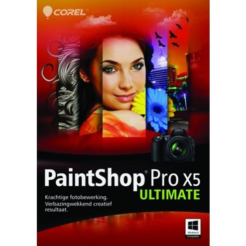 LET OP FRANSTALIG - Corel PaintShop Pro Photo X5 (15) Ultimate - LET OP FRANSTALIG