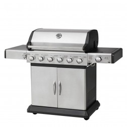 El Fuego Deluxe roestvrijstalen Gasbarbecue met led-bediening