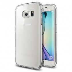 Samsung Clear Cover Galaxy S6 edge - EF-QG925BB - Black
