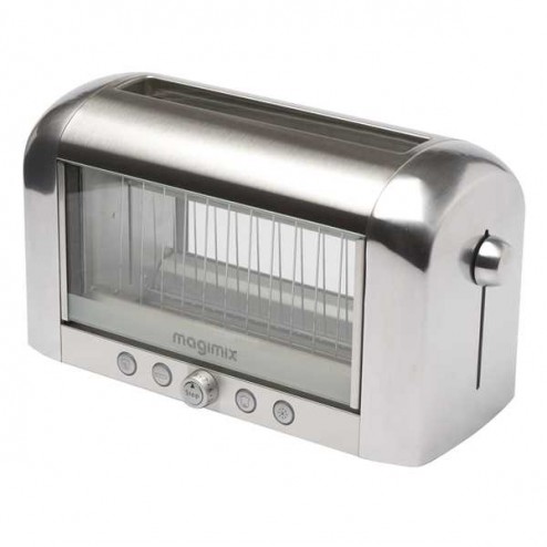 Magimix Vision Toaster Broodrooster - Mat Chroom >DEFECT<