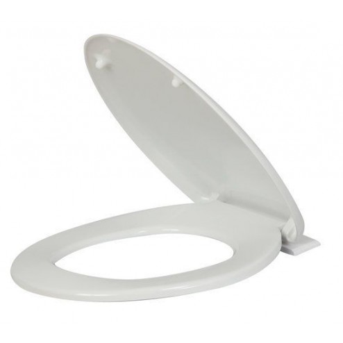 Schütte wc-bril Softclose - Duroplast - Antibacterieel - Wit gelakt