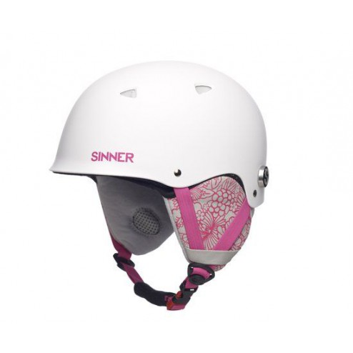 Sinner The Magic - Skihelm - Kinderen - Maat S - Wit;Roze
