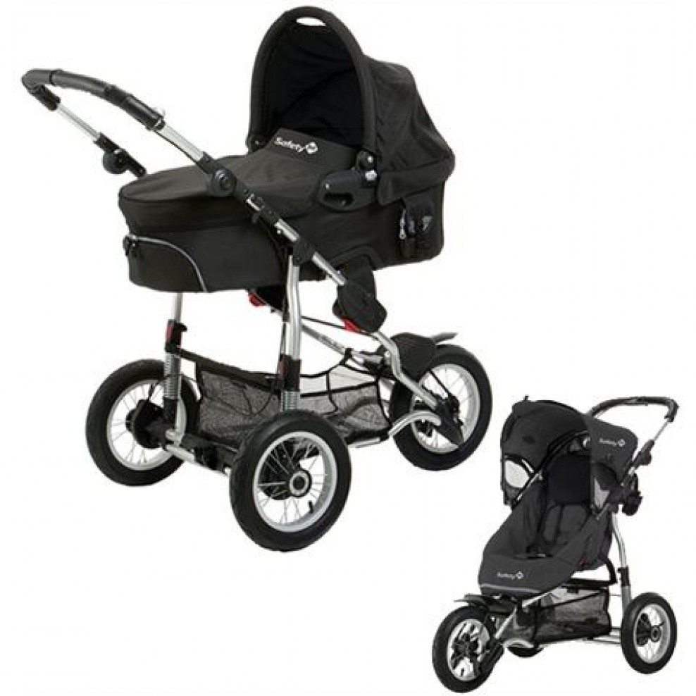 Safety 1st - Kinderwagen Ideal Sportiv - Zwart (Showmodel) | MeerDeals.nl