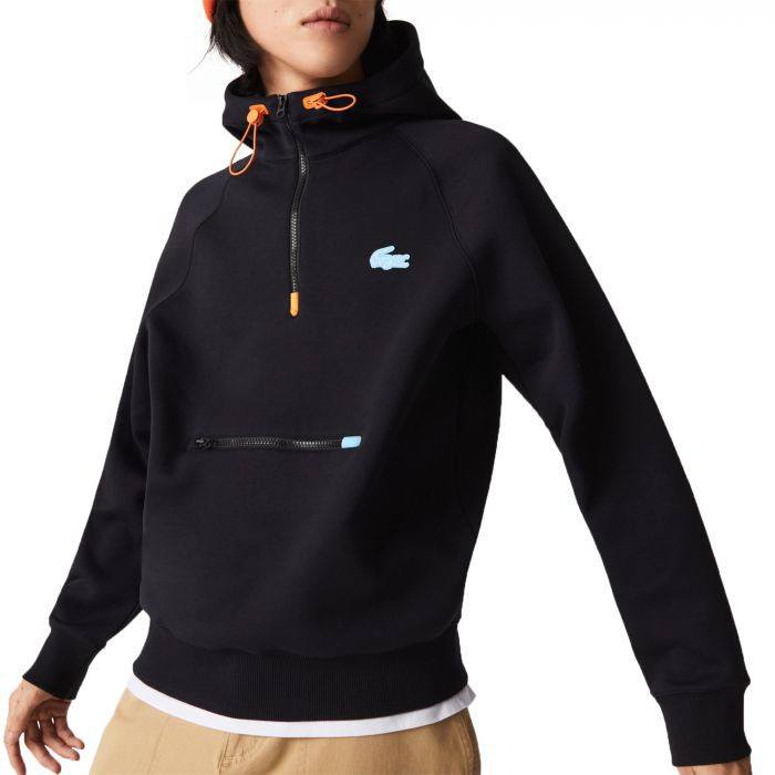 Lacoste half zip hoodie store