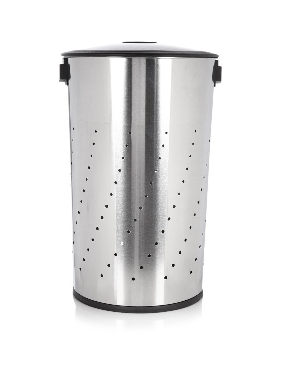 TATAY Lombok Wasmand, 55 l inhoud, polypropyleen, BPA-vrij, met deksel, bruin, afmetingen: 34 x 34 x 58 cm