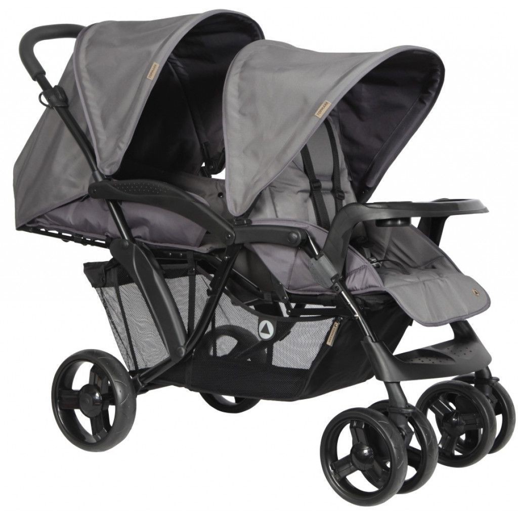 Topmark Riley Duo kinderwagen - Grijs | MeerDeals.nl