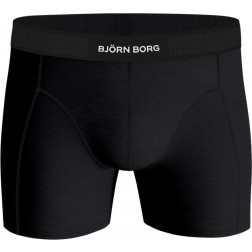 Björn Borg - Heren - Katoen Stretch - 2 Pack Boxershorts - Zwart