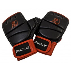 Bruce Lee Dragon Free Fight / MMA Handschoenen - Leer - XL