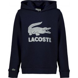 Lacoste Hoodie Vest - Kinderen - Blauw - Maat 128 