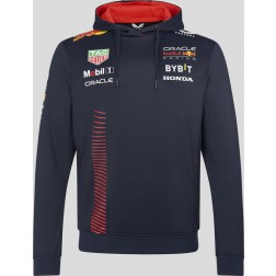 Red Bull Racing -Max Verstappen - Kids - Teamline - Pullover Hoodie - Blauw 